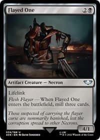 Flayed One - Universes Beyond: Warhammer 40,000 - Magic: The Gathering card