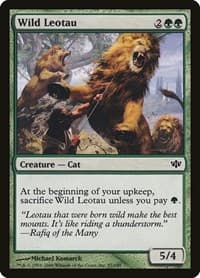 Wild Leotau - Conflux - Magic: The Gathering card