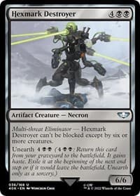 Hexmark Destroyer - Universes Beyond: Warhammer 40,000 - Magic: The Gathering card
