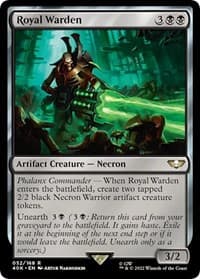 Royal Warden - Universes Beyond: Warhammer 40,000 - Magic: The Gathering card