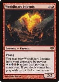 Worldheart Phoenix - Conflux - Magic: The Gathering card