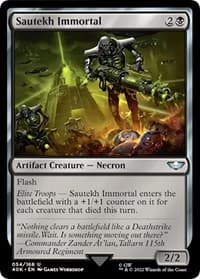 Sautekh Immortal - Universes Beyond: Warhammer 40,000 - Magic: The Gathering card
