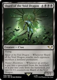 Shard of the Void Dragon - Universes Beyond: Warhammer 40,000 - Magic: The Gathering card