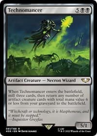 Technomancer - Universes Beyond: Warhammer 40,000 - Magic: The Gathering card