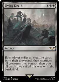 Living Death - Universes Beyond: Warhammer 40,000 - Magic: The Gathering card