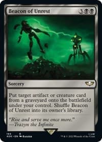 Beacon of Unrest - Universes Beyond: Warhammer 40,000 - Magic: The Gathering card