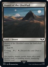 Desert of the Glorified - Universes Beyond: Warhammer 40,000 - Magic: The Gathering card