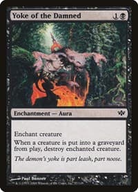 Yoke of the Damned - Conflux - Magic: The Gathering card