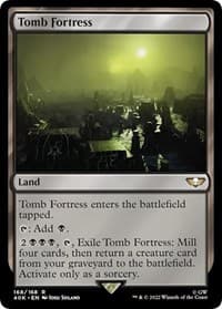 Tomb Fortress (Surge Foil) - Universes Beyond: Warhammer 40,000 - Magic: The Gathering card