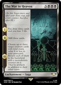 The War in Heaven (Surge Foil) - Universes Beyond: Warhammer 40,000 - Magic: The Gathering card