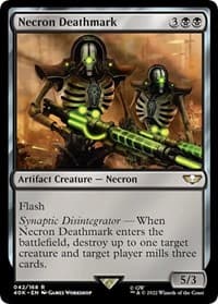 Necron Deathmark (Surge Foil) - Universes Beyond: Warhammer 40,000 - Magic: The Gathering card