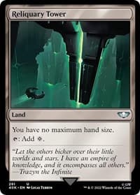 Reliquary Tower (Surge Foil) - Universes Beyond: Warhammer 40,000 - Magic: The Gathering card