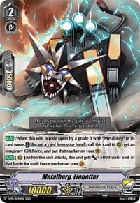 Metalborg, Lionetter - V Promo Cards - Cardfight Vanguard card
