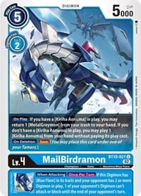 MailBirdramon - Xros Encounter - Digimon Card Game card