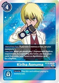 Kiriha Aonuma - Xros Encounter - Digimon Card Game card
