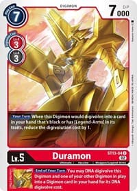 Duramon - Starter Deck 13: Ragnaloardmon - Digimon Card Game card