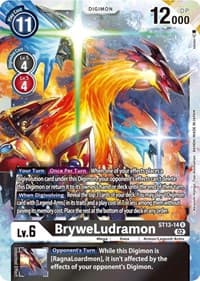 BryweLudramon - Starter Deck 13: Ragnaloardmon - Digimon Card Game card