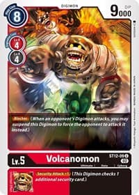 Volcanomon - Starter Deck 12: Jesmon - Digimon Card Game card
