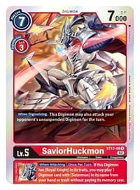 SaviorHuckmon - Starter Deck 12: Jesmon - Digimon Card Game card