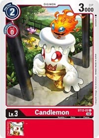Candlemon - Starter Deck 12: Jesmon - Digimon Card Game card