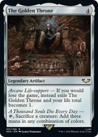 The Golden Throne - Universes Beyond: Warhammer 40,000 - Magic: The Gathering card