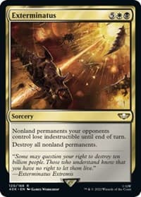 Exterminatus (Surge Foil) - Universes Beyond: Warhammer 40,000 - Magic: The Gathering card