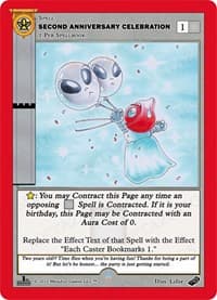 Second Anniversary Celebration (1st Edition) - Holiday Promos - MetaZoo card