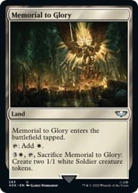 Memorial to Glory - Universes Beyond: Warhammer 40,000 - Magic: The Gathering card