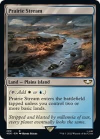 Prairie Stream - Universes Beyond: Warhammer 40,000 - Magic: The Gathering card