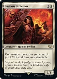 Bastion Protector - Universes Beyond: Warhammer 40,000 - Magic: The Gathering card