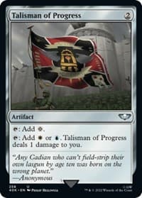 Talisman of Progress - Universes Beyond: Warhammer 40,000 - Magic: The Gathering card