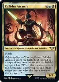 Callidus Assassin - Universes Beyond: Warhammer 40,000 - Magic: The Gathering card