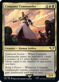 Company Commander - Universes Beyond: Warhammer 40,000 - Magic: The Gathering card