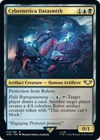 Cybernetica Datasmith - Universes Beyond: Warhammer 40,000 - Magic: The Gathering card