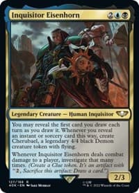 Inquisitor Eisenhorn (Surge Foil) - Universes Beyond: Warhammer 40,000 - Magic: The Gathering card