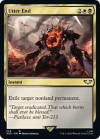 Utter End (Surge Foil) - Universes Beyond: Warhammer 40,000 - Magic: The Gathering card