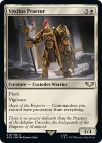 Vexilus Praetor (Surge Foil) - Universes Beyond: Warhammer 40,000 - Magic: The Gathering card