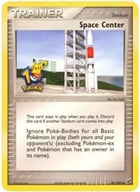 Space Center - 91/107 (10th Anniversary) - Miscellaneous Cards & Products - Pokemon card