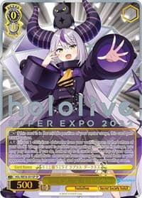 Wishing for a Future With You, La+ Darknesss (SP) - hololive production Premium Booster - Weiss Schwarz card