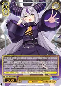 Wishing for a Future With You, La+ Darknesss (HLP) - hololive production Premium Booster - Weiss Schwarz card