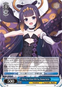 Wishing for a Future With You, Ninomae Ina'nis - hololive production Premium Booster - Weiss Schwarz card