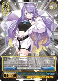 Wishing for a Future With You, Moona Hoshinova (HLP) - hololive production Premium Booster - Weiss Schwarz card