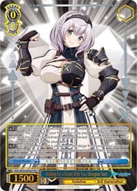 Wishing for a Future With You, Shirogane Noel (HLP) - hololive production Premium Booster - Weiss Schwarz card