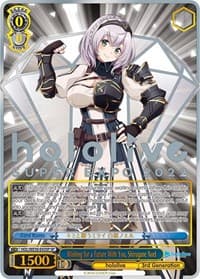 Wishing for a Future With You, Shirogane Noel (SP) - hololive production Premium Booster - Weiss Schwarz card