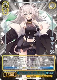 Wishing for a Future With You, Shishiro Botan (HLP) - hololive production Premium Booster - Weiss Schwarz card