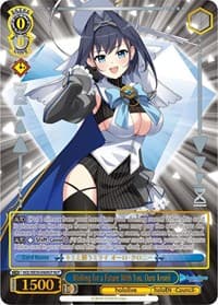 Wishing for a Future With You, Ouro Kronii (HLP) - hololive production Premium Booster - Weiss Schwarz card