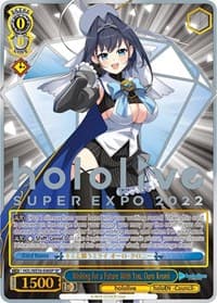 Wishing for a Future With You, Ouro Kronii (SP) - hololive production Premium Booster - Weiss Schwarz card
