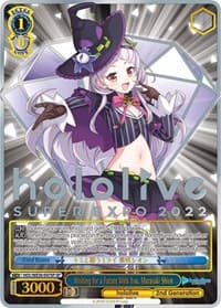 Wishing for a Future With You, Murasaki Shion (SP) - hololive production Premium Booster - Weiss Schwarz card