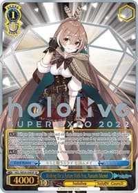 Wishing for a Future With You, Nanashi Mumei (SP) - hololive production Premium Booster - Weiss Schwarz card