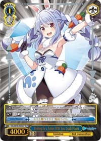 Wishing for a Future With You, Usada Pekora (HLP) - hololive production Premium Booster - Weiss Schwarz card